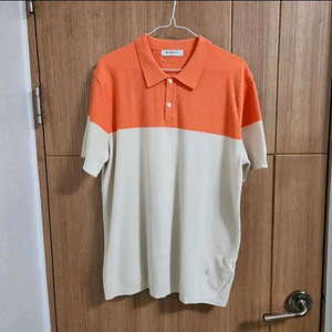 (105)빈폴 니트 반팔 카라티셔츠 이미지