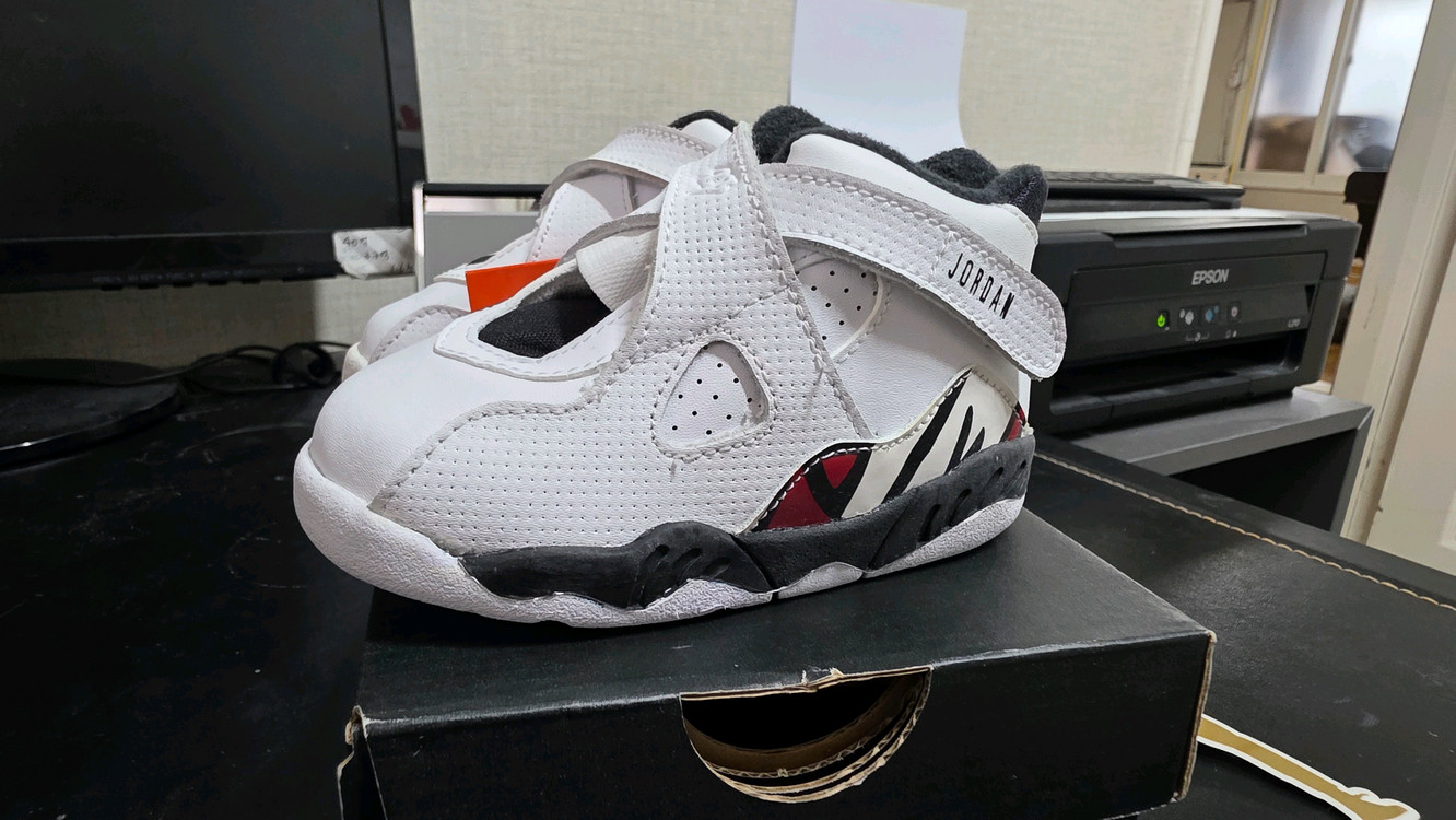 에어조던8 얼터네이트 bt 토들러 아기신발 120mm 이미지