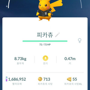 포켓몬고 일본 야구장 이로치 피카츄 판매 이미지