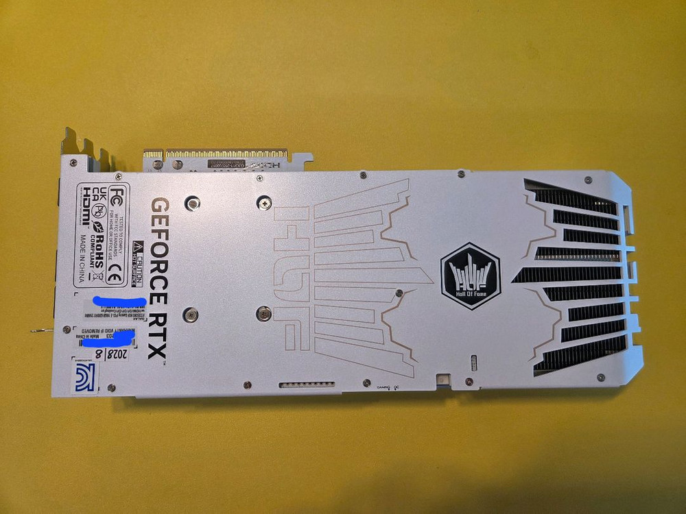 대구 갤럭시 RTX5080 HOF 화이트 판매합니다 이미지