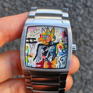 블랙다이스 빈티지시계 바스키아 이미지