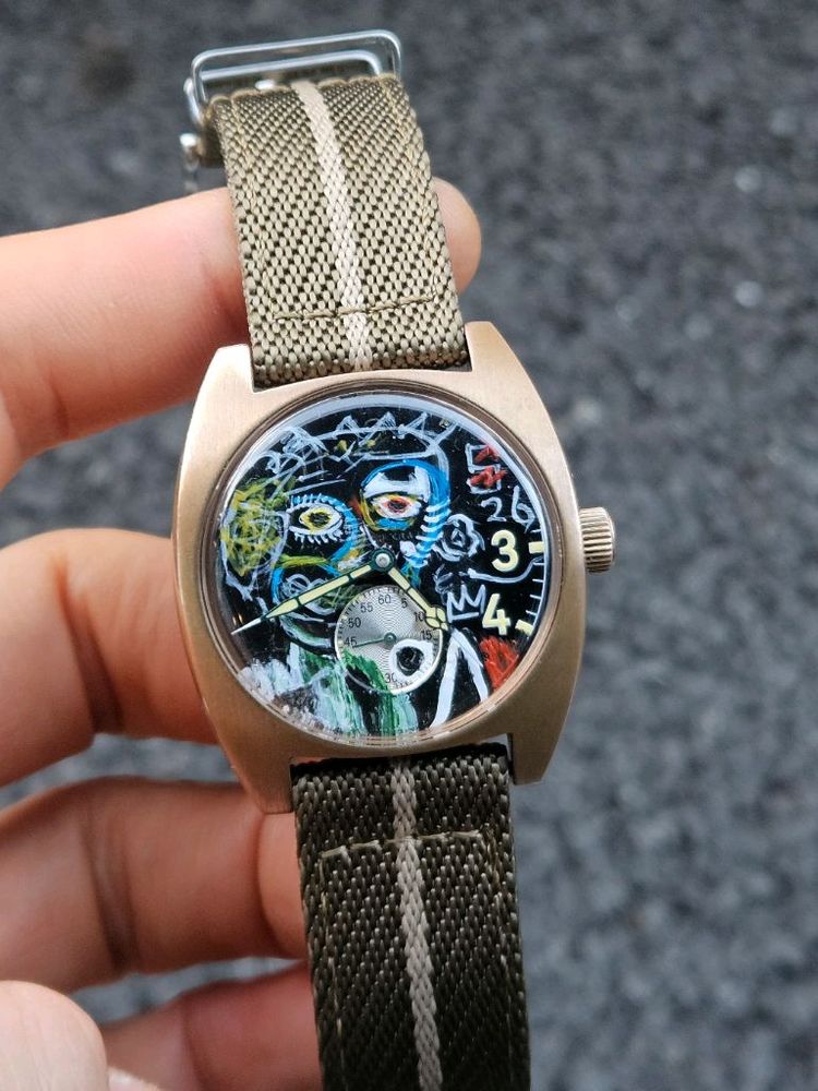 바스키아 수동시계 이미지