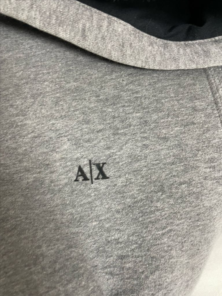 아르마니 익스체인지 후드집업 그레이 S 이미지