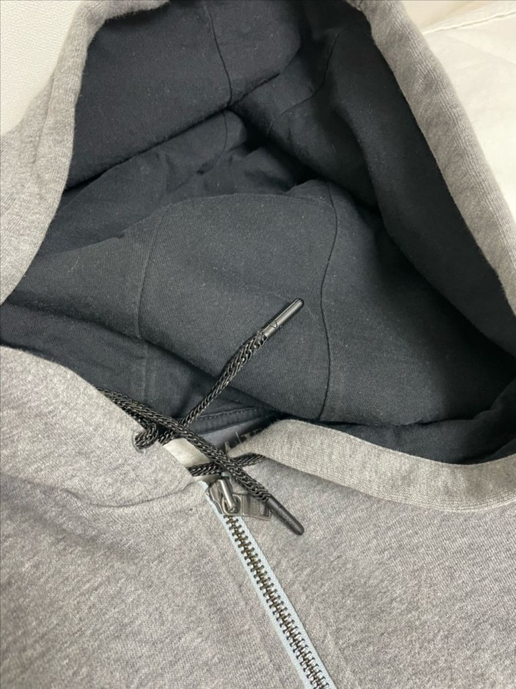 아르마니 익스체인지 후드집업 그레이 S 이미지
