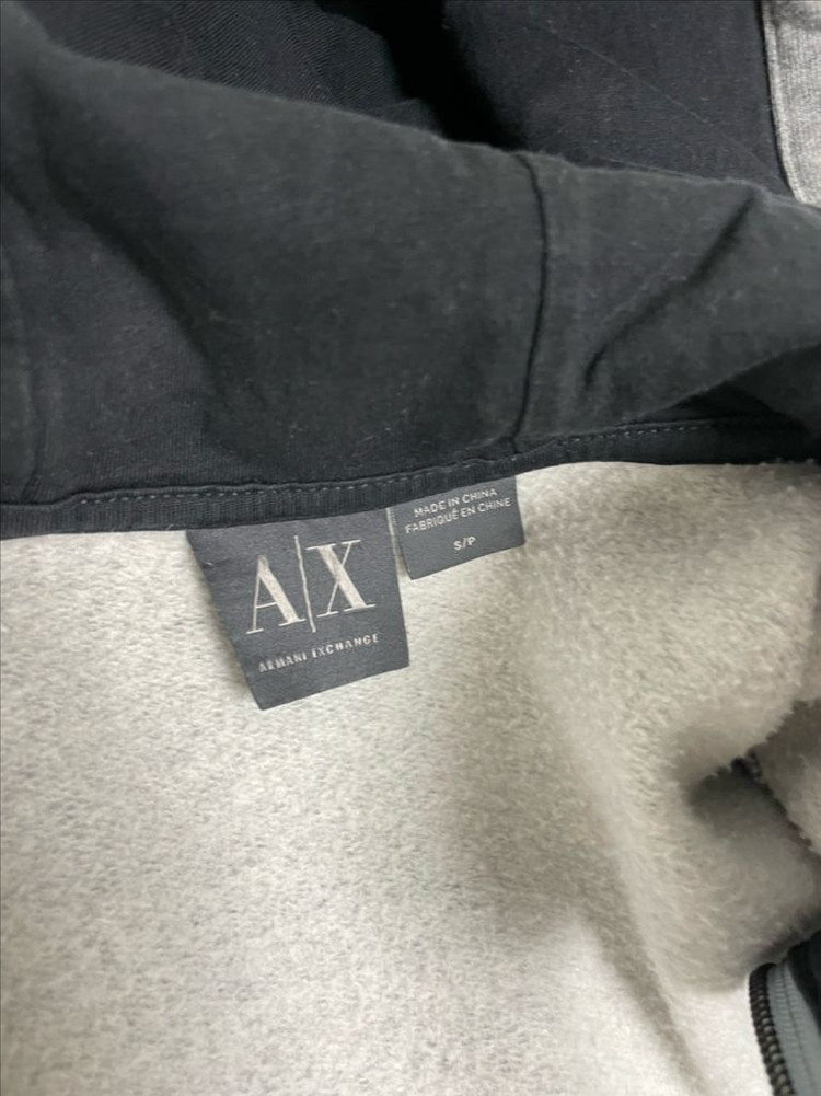아르마니 익스체인지 후드집업 그레이 S 이미지