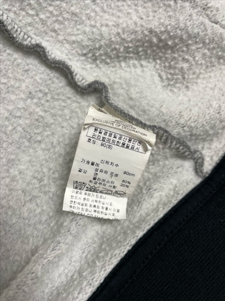 아르마니 익스체인지 후드집업 그레이 S 이미지