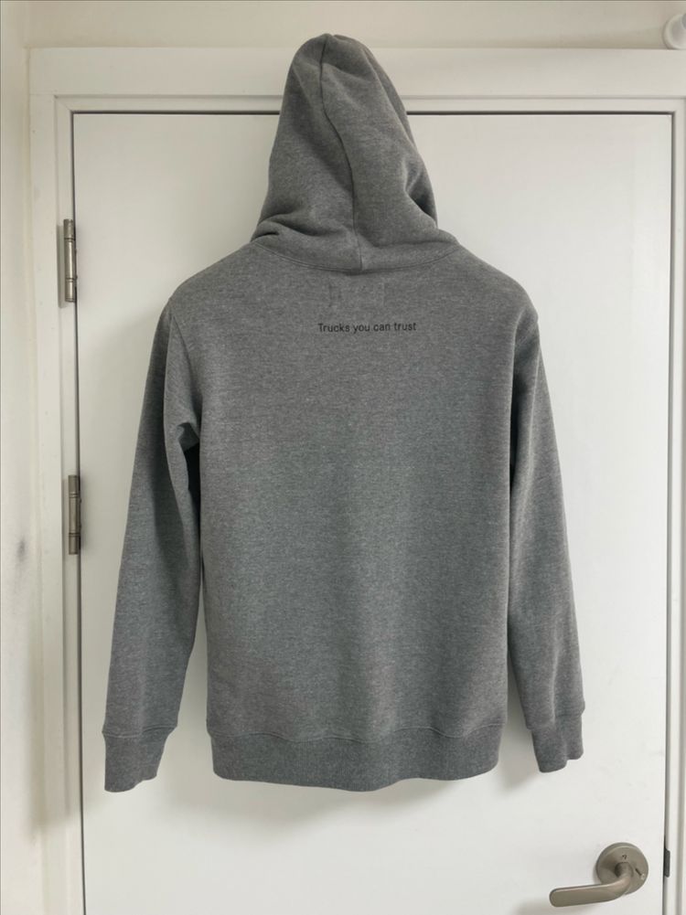 메르세데스-벤츠 회색 후드집업 S 사이즈 이미지