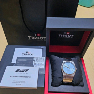 [미사용] 티쏘 PRX 파워매틱 80 아이스블루 40mm 이미지