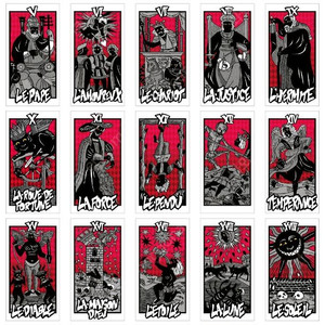 미개봉)페르소나5 타로카드 굿즈 스티커 이미지