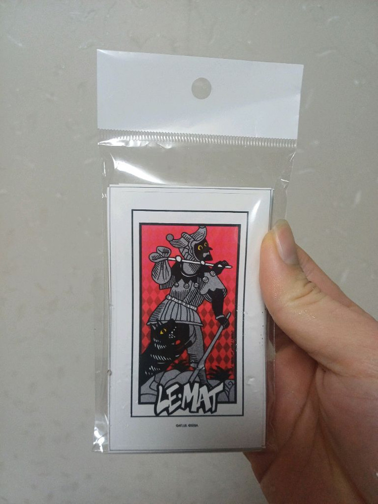 미개봉)페르소나5 타로카드 굿즈 스티커 이미지