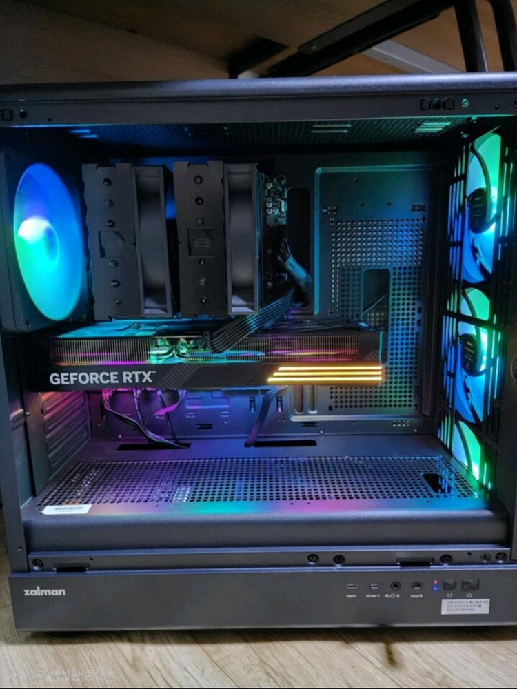 (새상품) 7800X3D 5070ti 게이밍 컴퓨터 본체 이미지