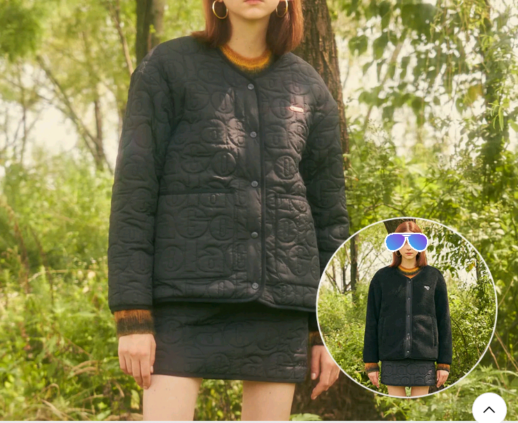 Gola 골라 퀼팅 리버시블 자켓 이미지