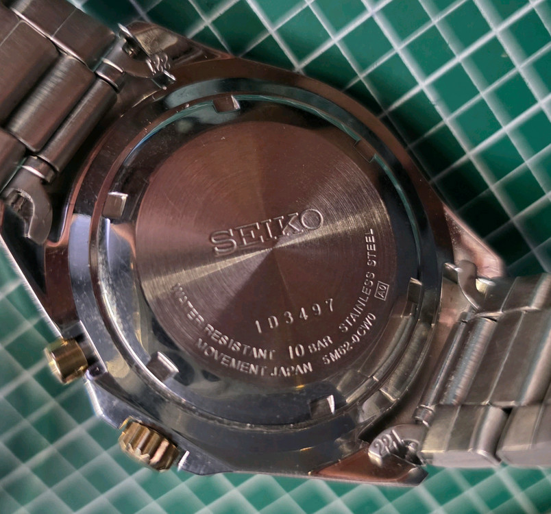 세이코 키네틱오토 (SKA525P1) 화이트 스틸시계 이미지