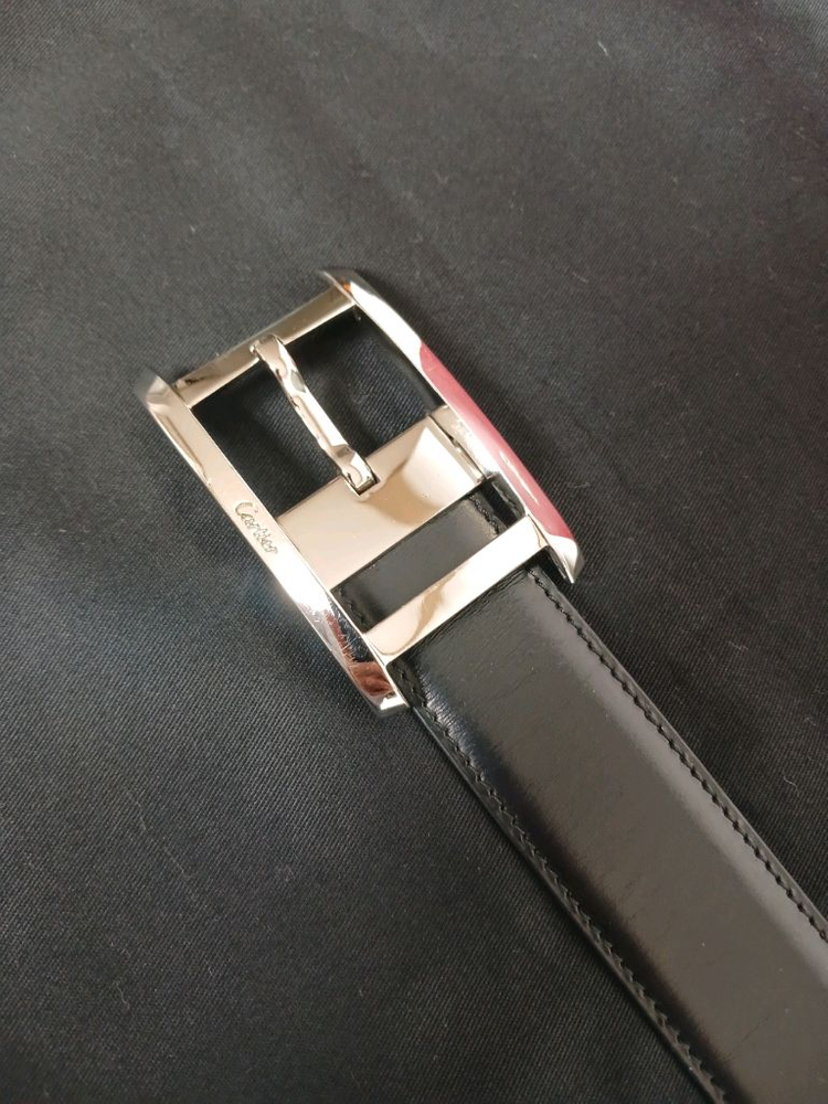까르띠에 양면 가죽벨트 정품 이미지