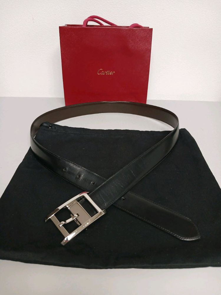 까르띠에 양면 가죽벨트 정품 이미지