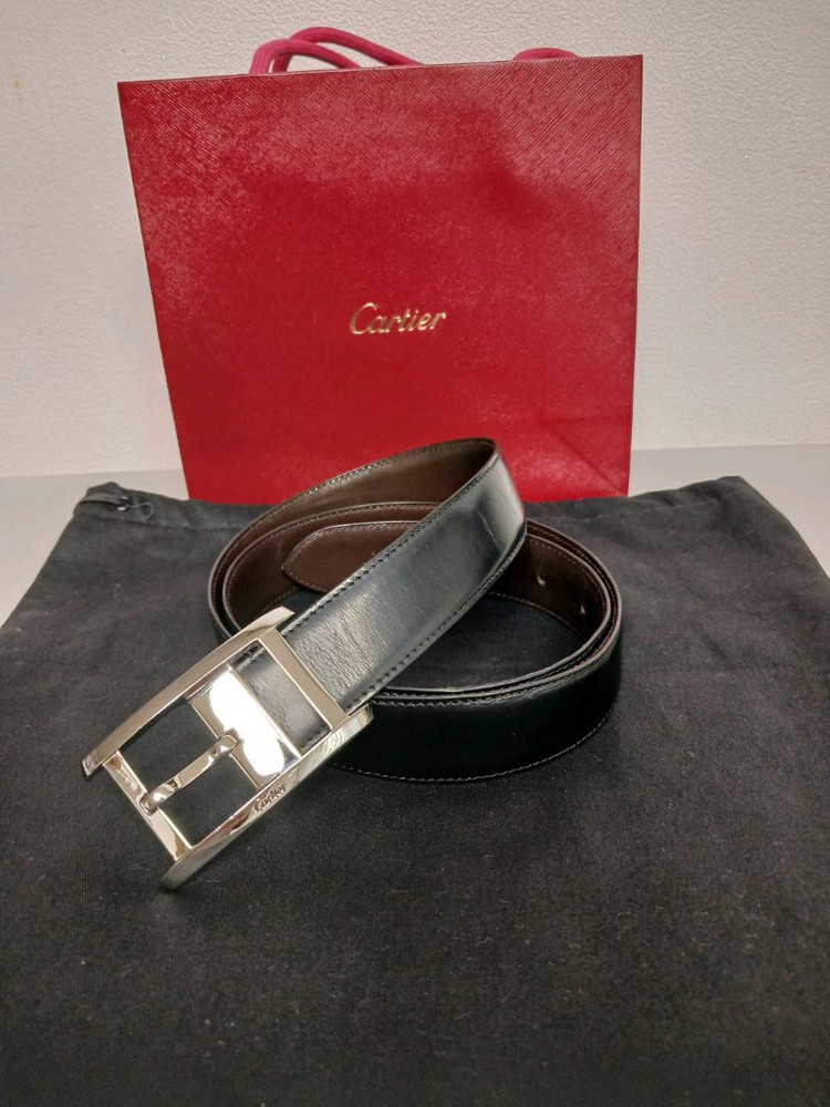 까르띠에 양면 가죽벨트 정품 이미지