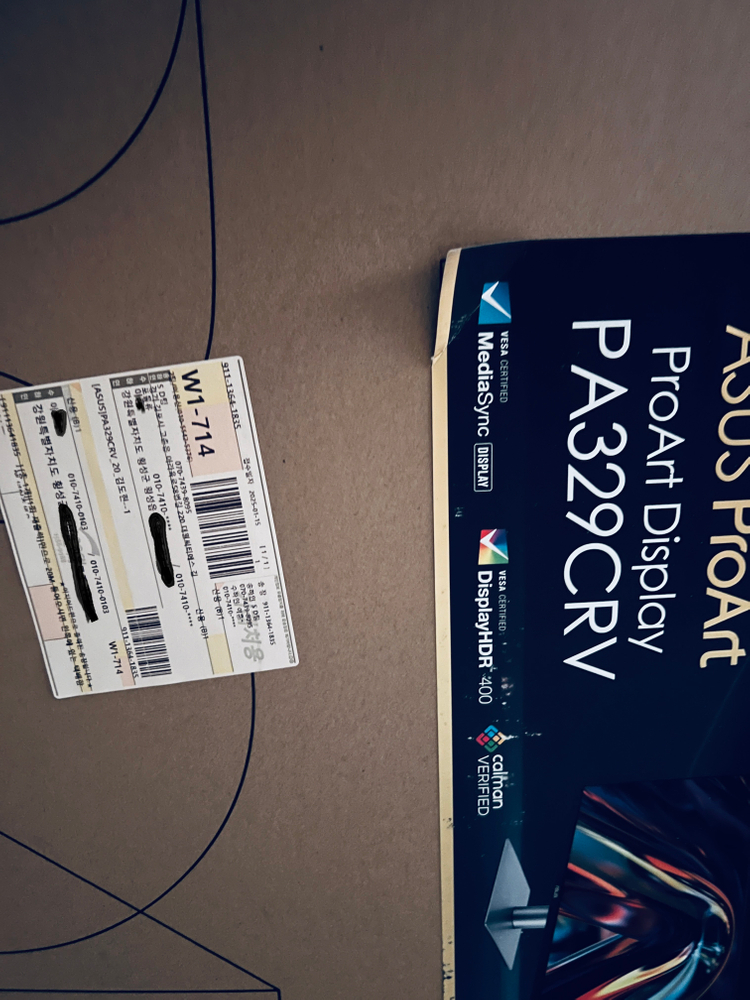 ASUS ProArt PA329 CRV 디자인용 32인치 모니터(4K/60Hz) 이미지