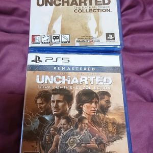 ps4 ps5 언차티드 전시리즈 새제품 이미지