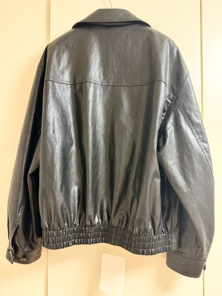 파사드패턴 미니멀 레더 블루종 (택포) 이미지