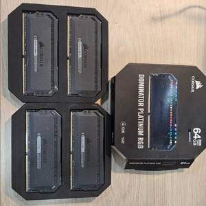 커세어 도미네이트 ddr4 64gb (16gb*4) 이미지
