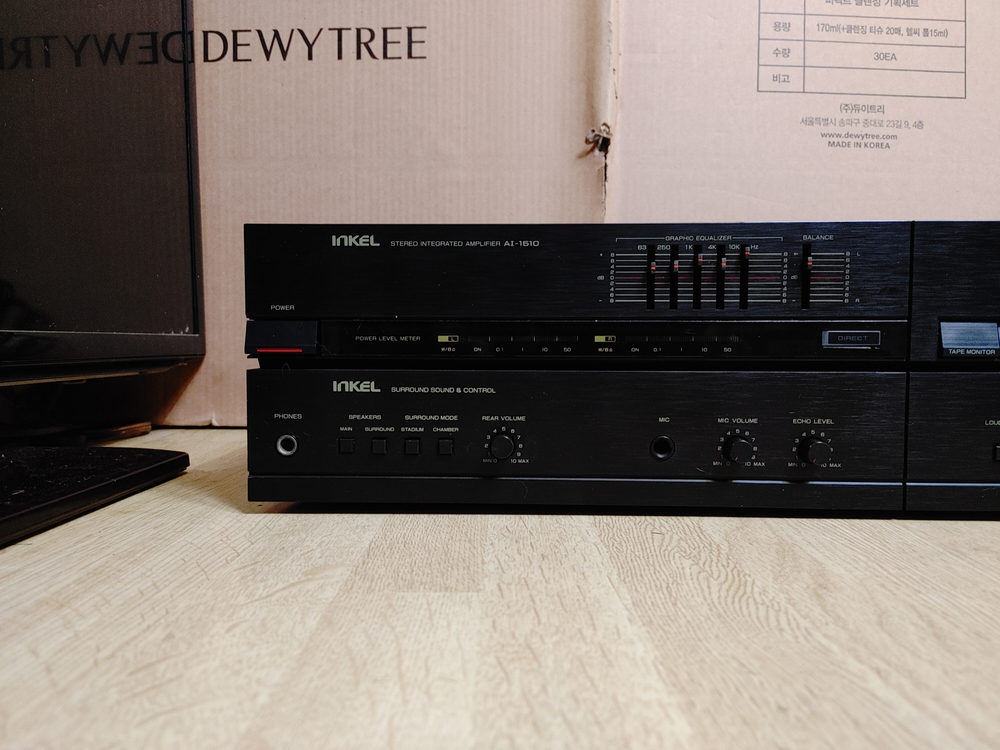인켈 인티앰프 A1 1510 (오디오 스피커 LP 턴테이블 CD 플레이어 이미지