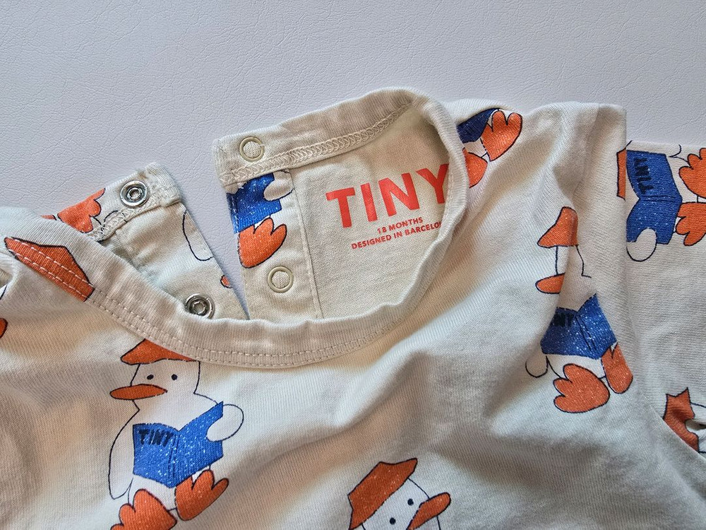 타이니코튼 바디수트 18m, 양말 2-4y 일괄 판매 이미지