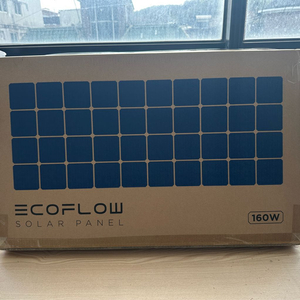 에코플로우 태양광패널 160w 단순개봉 이미지