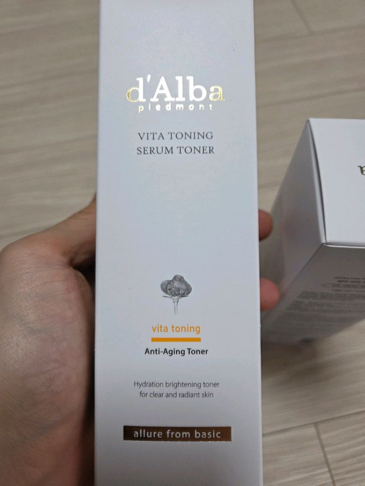 달바 비타 토닝 세럼 토너 180ml 2개 일괄 이미지