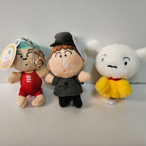 탐정 훈이 맹구 흰둥이 키링 인형 8cm 이미지