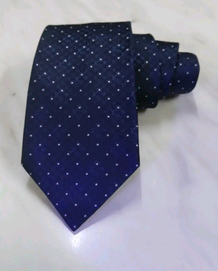 [새상품급] 루이비통 코발트 블루 모노그램 넥타이 (샤넬 구찌 프라다 펜디 에르메스 디올) 이미지