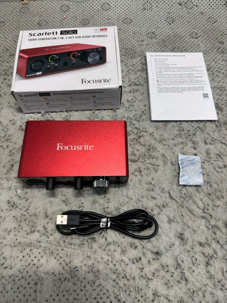 로데 NT1-A, 스칼렛 솔로 3세대, MYSOUNDMALL 탁상거치대 판매 RODE NT1A 스칼렛 솔로3세대 이미지