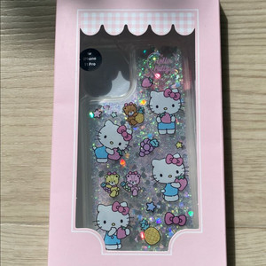 (새상품) 하이칙스 헬로키티 글리터 케이스 아이폰 11프로 이미지