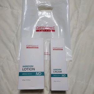 미개봉 새상품)셀퓨전씨 엑스퍼드 배리덤 로션,크림 대용량 이미지