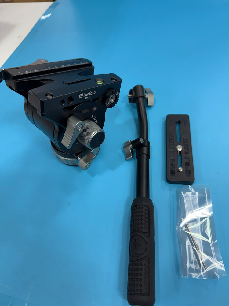 [레오포토] BV-20 유압식 비디오헤드 / 패닝 텐션 조절+15kg 하중 이미지
