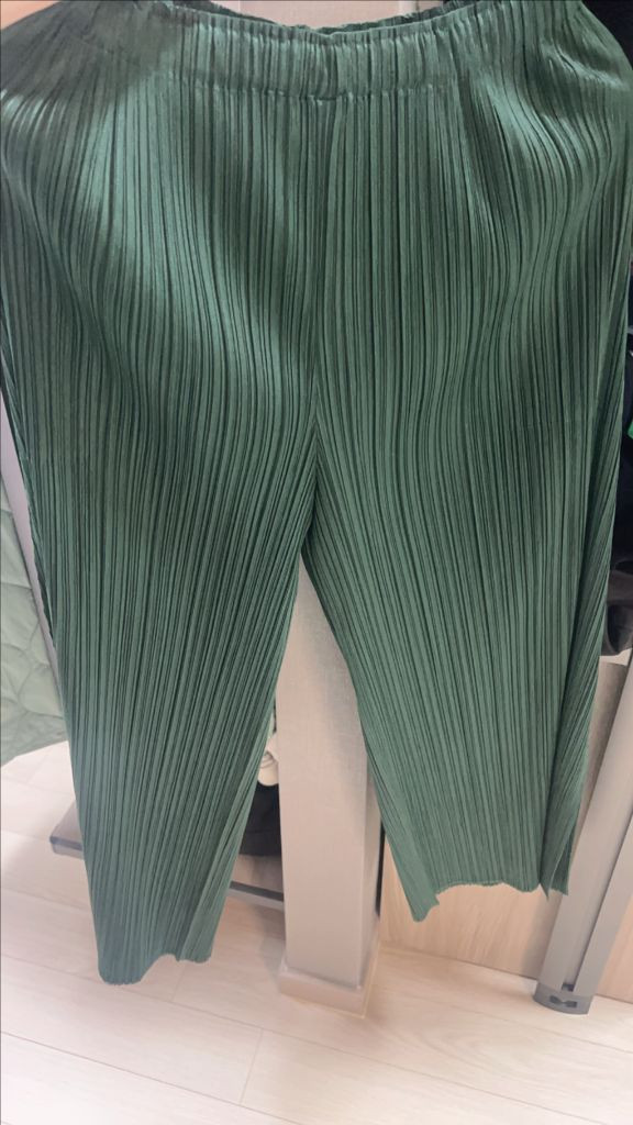 이세이미야케 플리츠플리즈 먼슬리 컬러 와이드팬츠 이미지