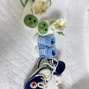 신생아 부츠 세트 이미지