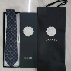 [최고급 중년 넥타이] 샤넬 CC 로고 (루이비통 프라다 구찌 디올 펜디 에르메스) 이미지