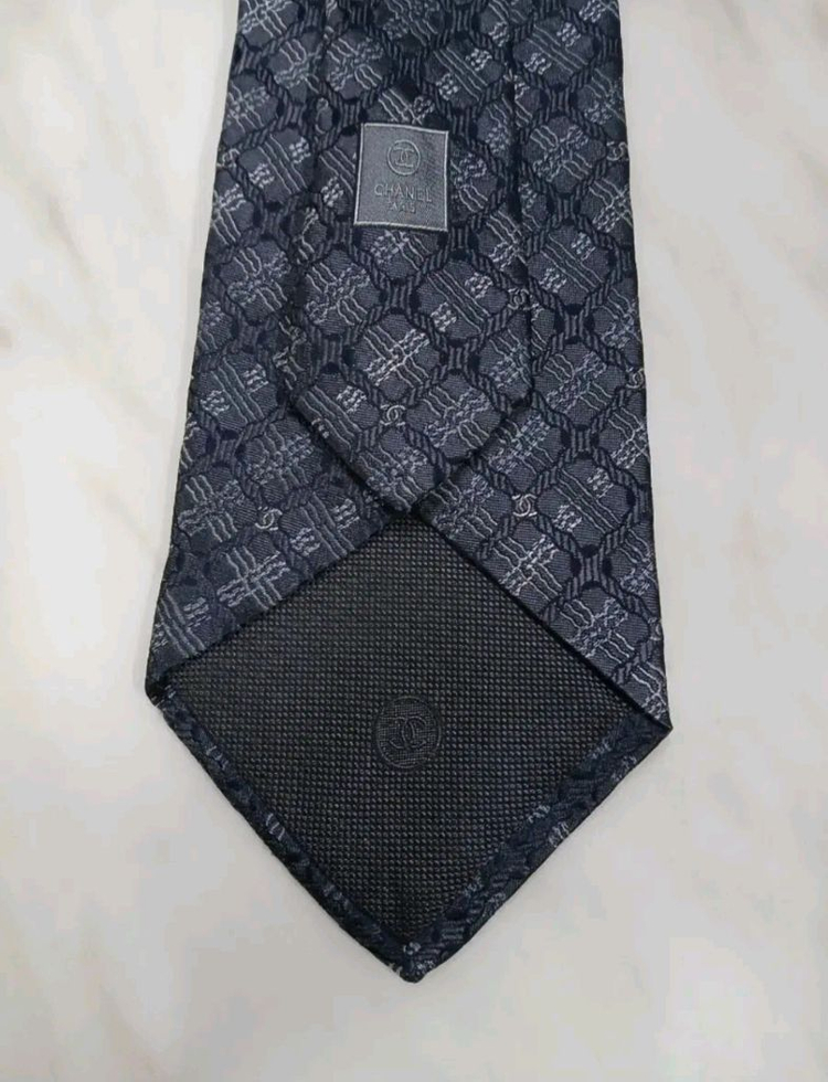 [최고급 중년 넥타이] 샤넬 CC 로고 (루이비통 프라다 구찌 디올 펜디 에르메스) 이미지