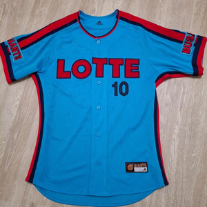 롯데자이언츠 이대호 아디다스 챔피언 스머프 95사이즈 유니폼 이미지