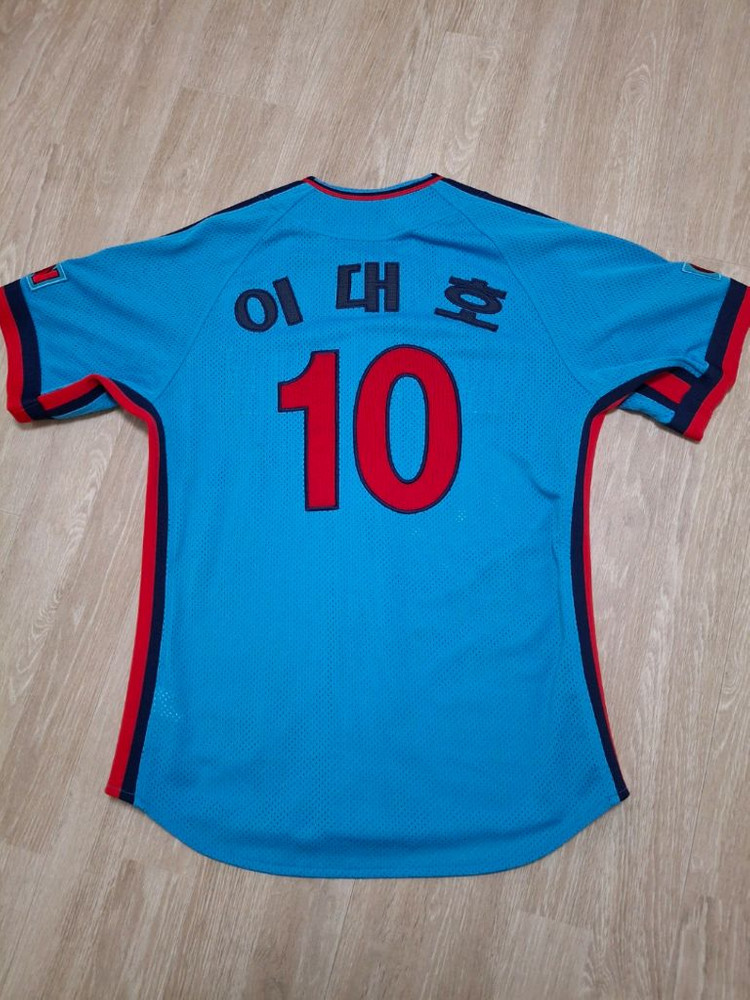 롯데자이언츠 이대호 아디다스 챔피언 스머프 95사이즈 유니폼 이미지