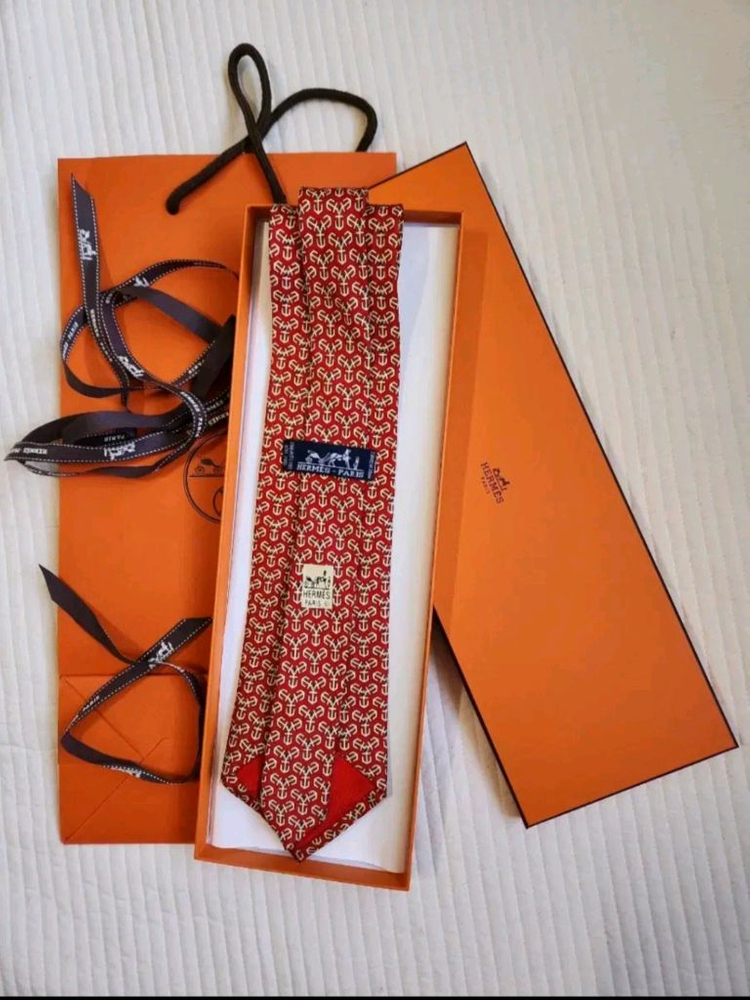 [정품] 에르메스 넥타이 (루이비통 프라다 구찌 디올 펜디 샤넬) 이미지
