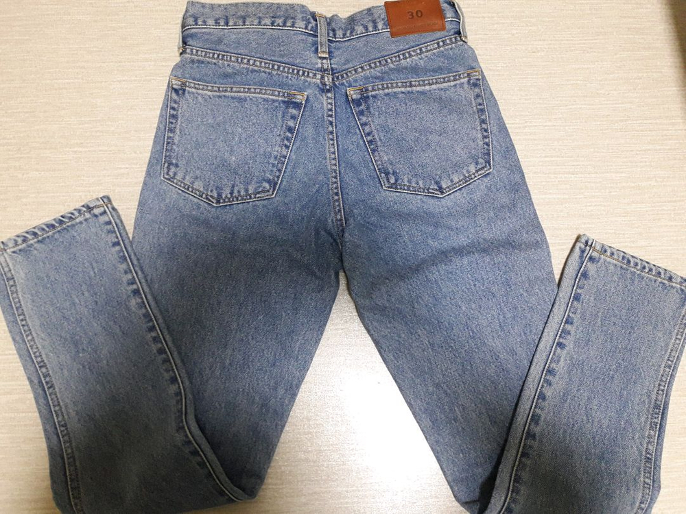 얼바닉 30 오카야마 클래식 데님 urbanic30 Classic Denim Pants by Okayama 이미지