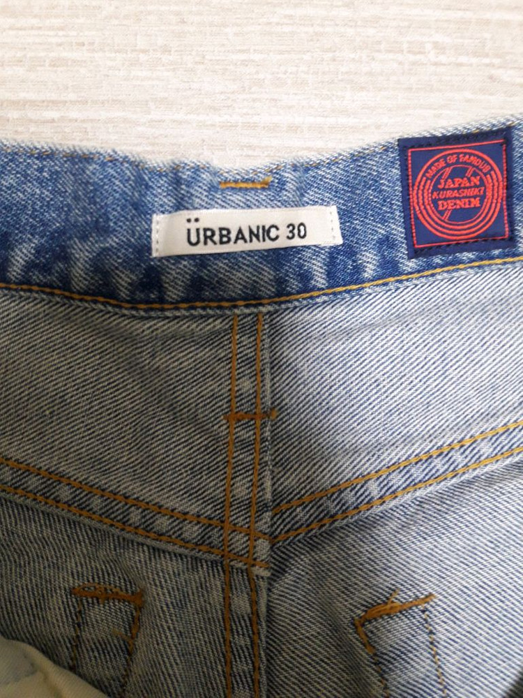 얼바닉 30 오카야마 클래식 데님 urbanic30 Classic Denim Pants by Okayama 이미지