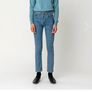 얼바닉 30 오카야마 클래식 데님 urbanic30 Classic Denim Pants by Okayama 이미지