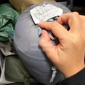 몽벨침낭. 이미지