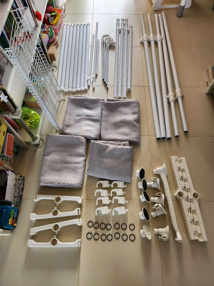 왕자행거 이불선반형 5p 이미지