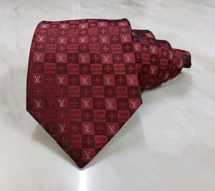 [핸드메이드] 루이비통 모노그램 넥타이 (샤넬 프라다 펜디 구찌 디올 에르메스) 이미지