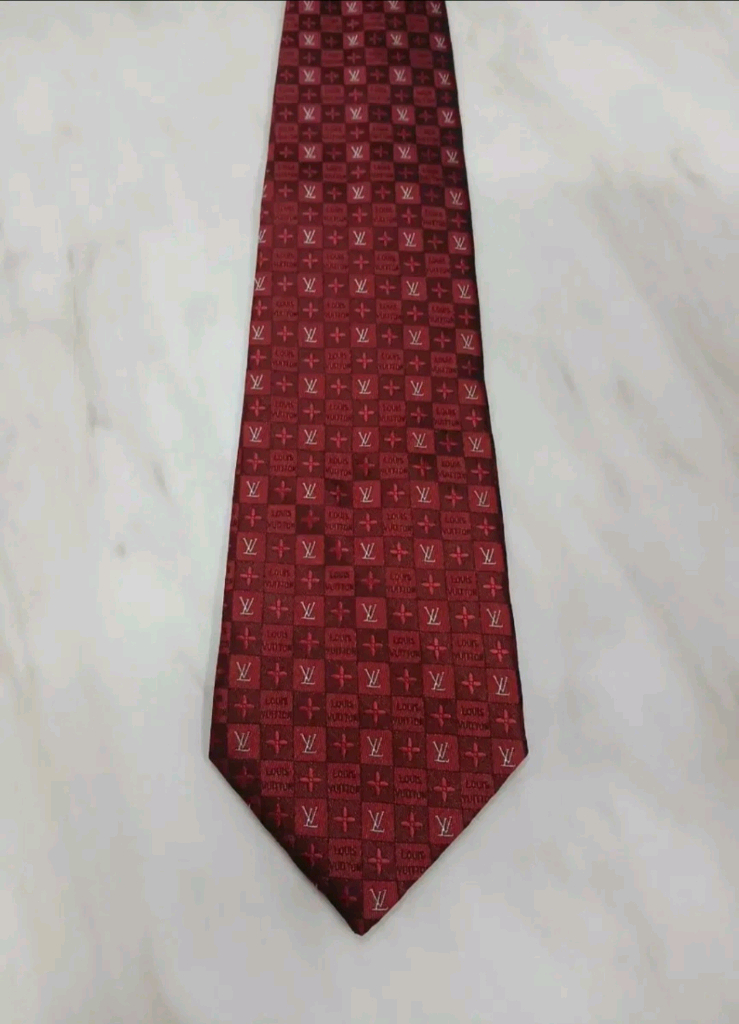 [핸드메이드] 루이비통 모노그램 넥타이 (샤넬 프라다 펜디 구찌 디올 에르메스) 이미지