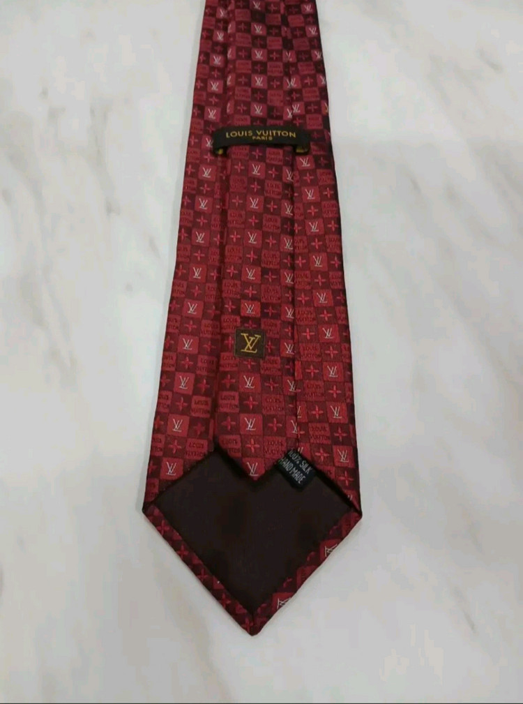 [핸드메이드] 루이비통 모노그램 넥타이 (샤넬 프라다 펜디 구찌 디올 에르메스) 이미지
