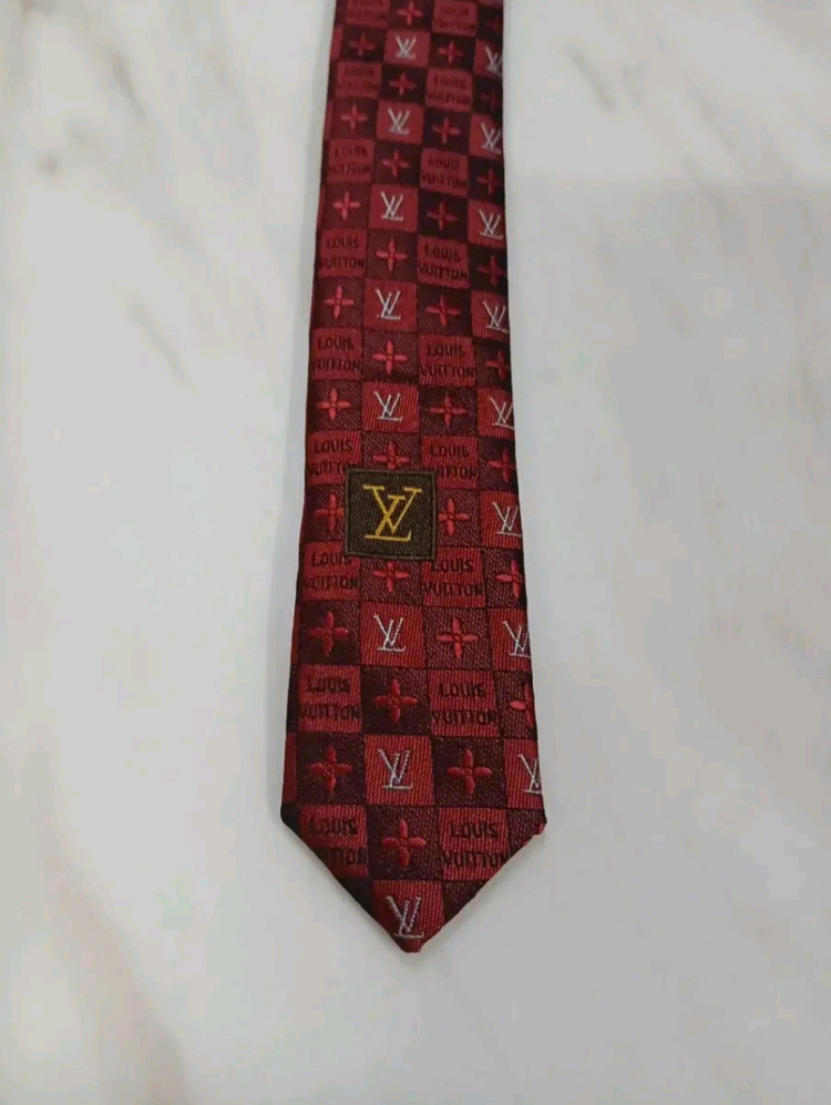 [핸드메이드] 루이비통 모노그램 넥타이 (샤넬 프라다 펜디 구찌 디올 에르메스) 이미지